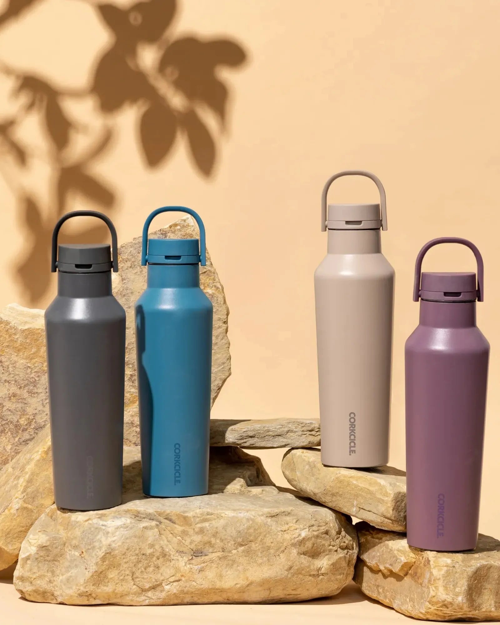 Custom stainless steel Corkcicle 20-oz sport canteen - 6