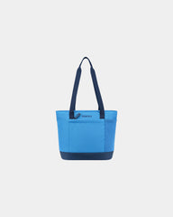 Custom recycled 9-can tote soft cooler bag - Brilliant Blue