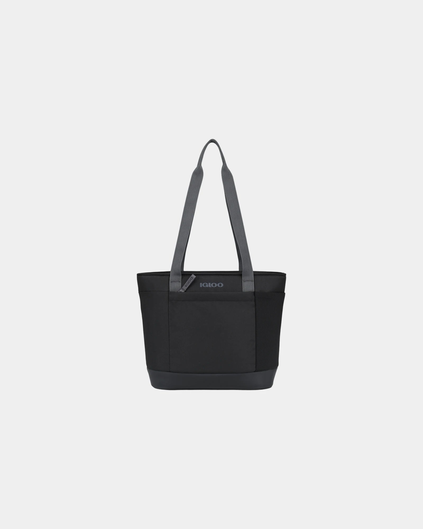Custom recycled 9-can tote soft cooler bag - Black
