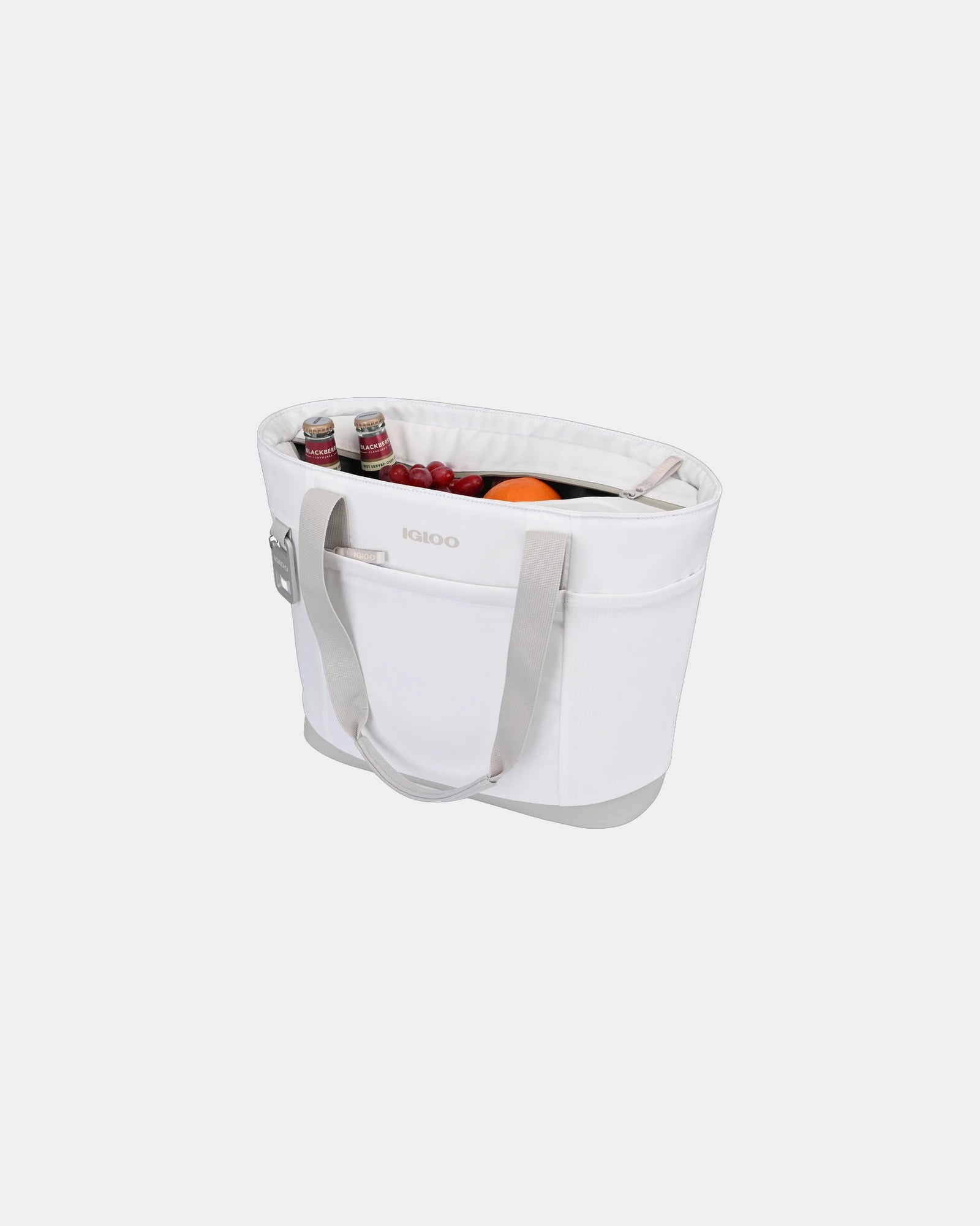 Branded recycled 20-can soft cooler tote bag - 8
