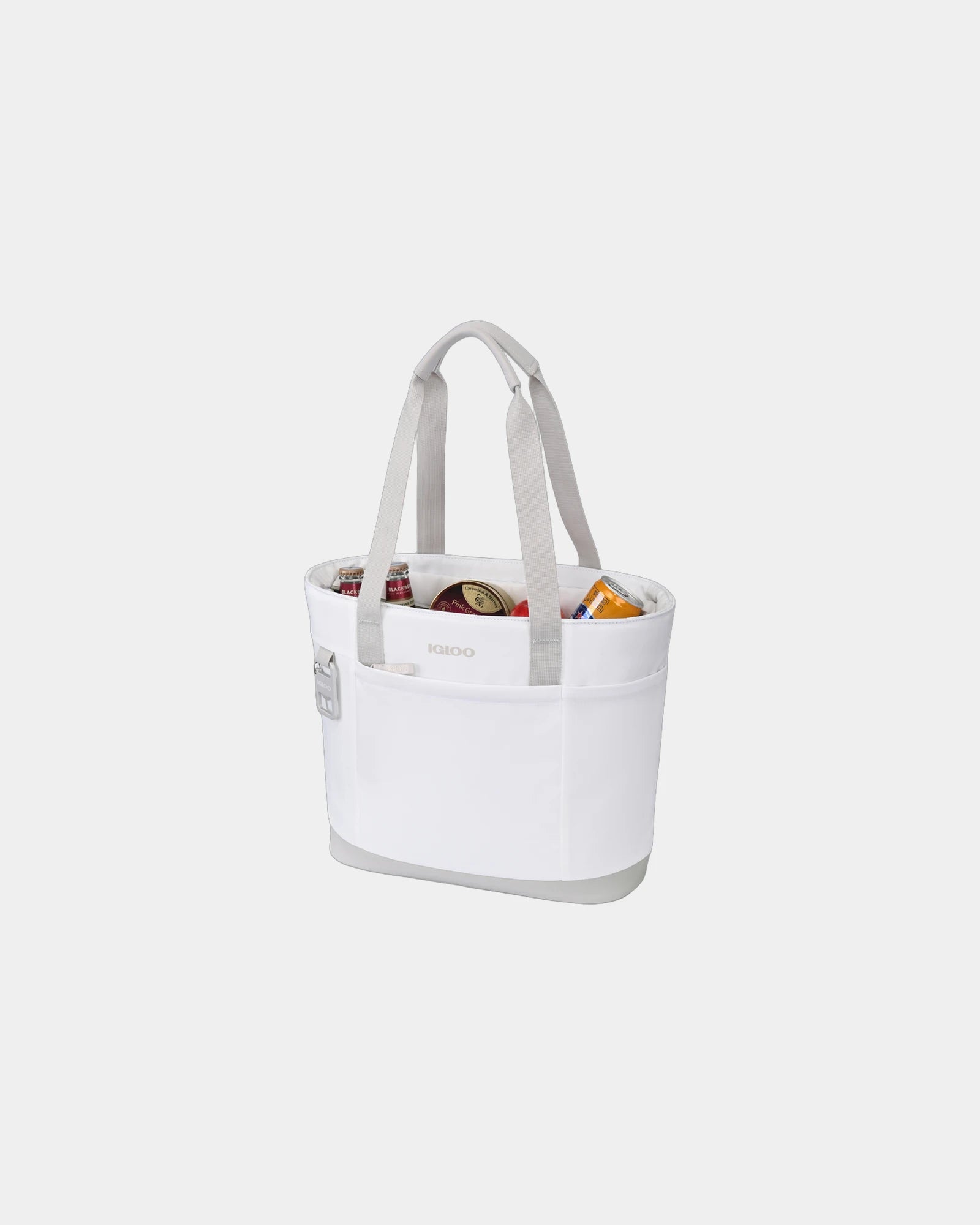 Branded recycled 20-can soft cooler tote bag - 7