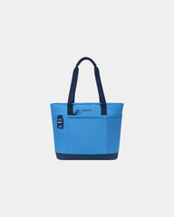 Branded recycled 20-can soft cooler tote bag - Brilliant Blue