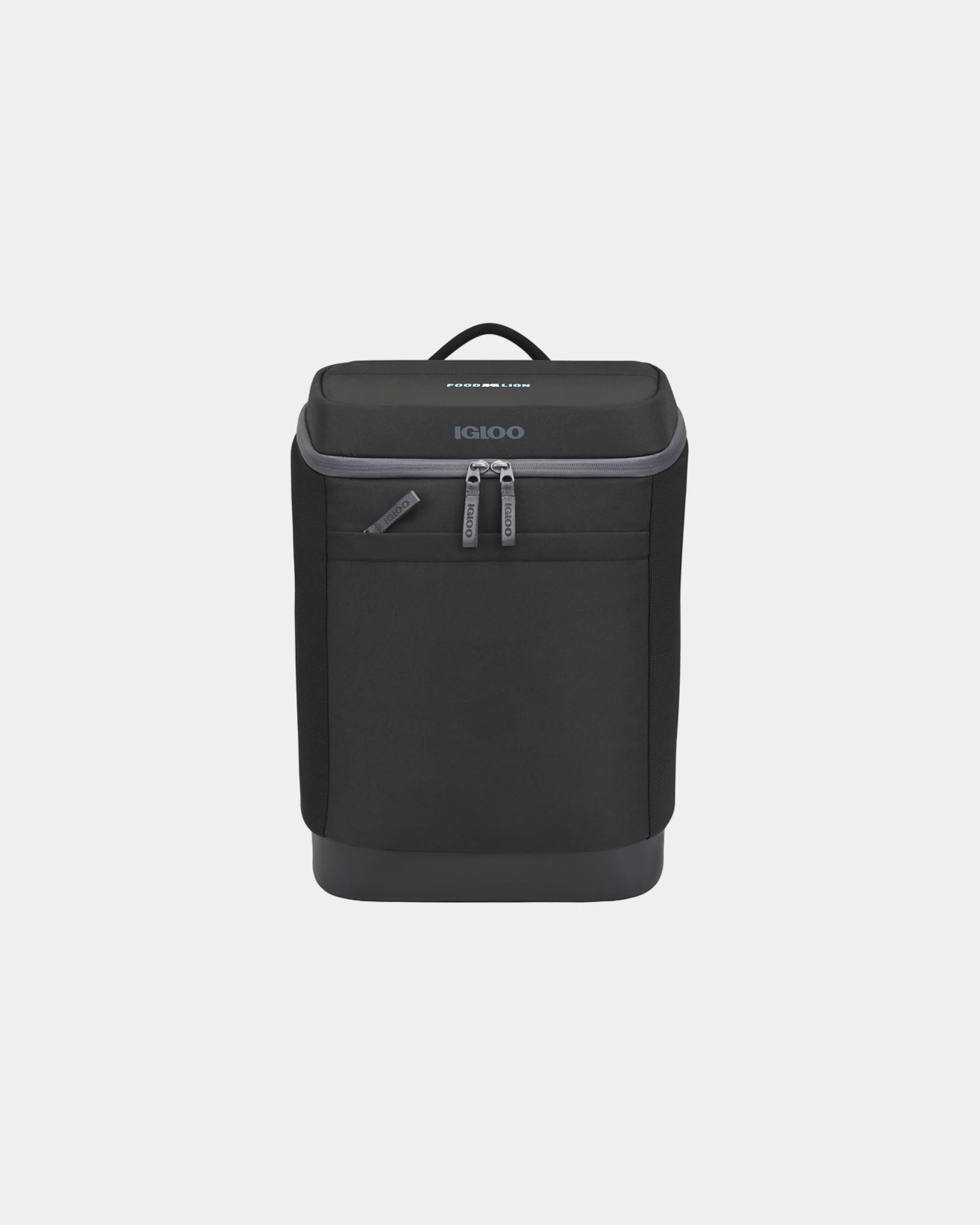 Custom recycled 24-can soft cooler backpack chiller - Black