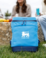 Custom recycled 24-can soft cooler backpack chiller - 8