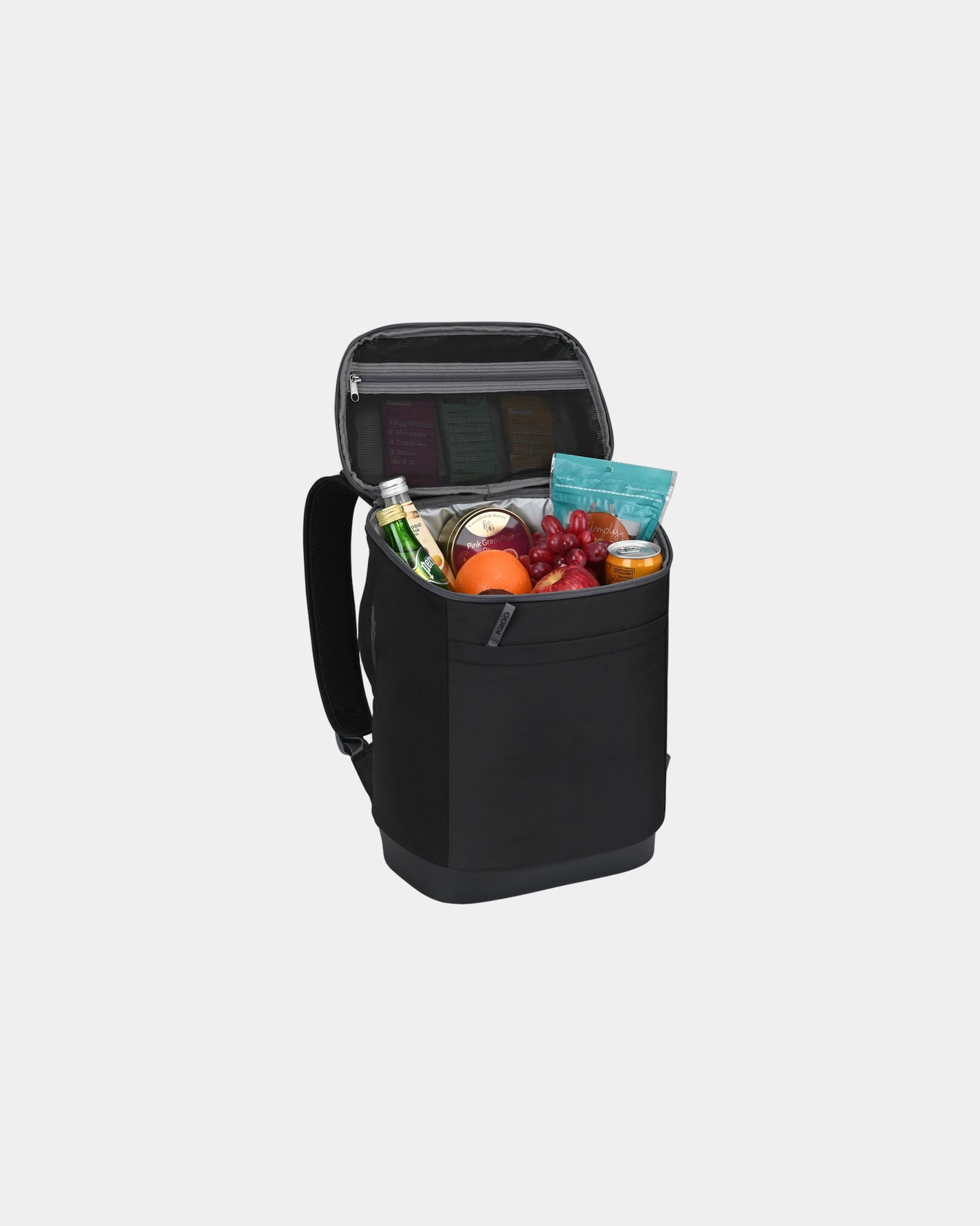 Custom recycled 24-can soft cooler backpack chiller - 15