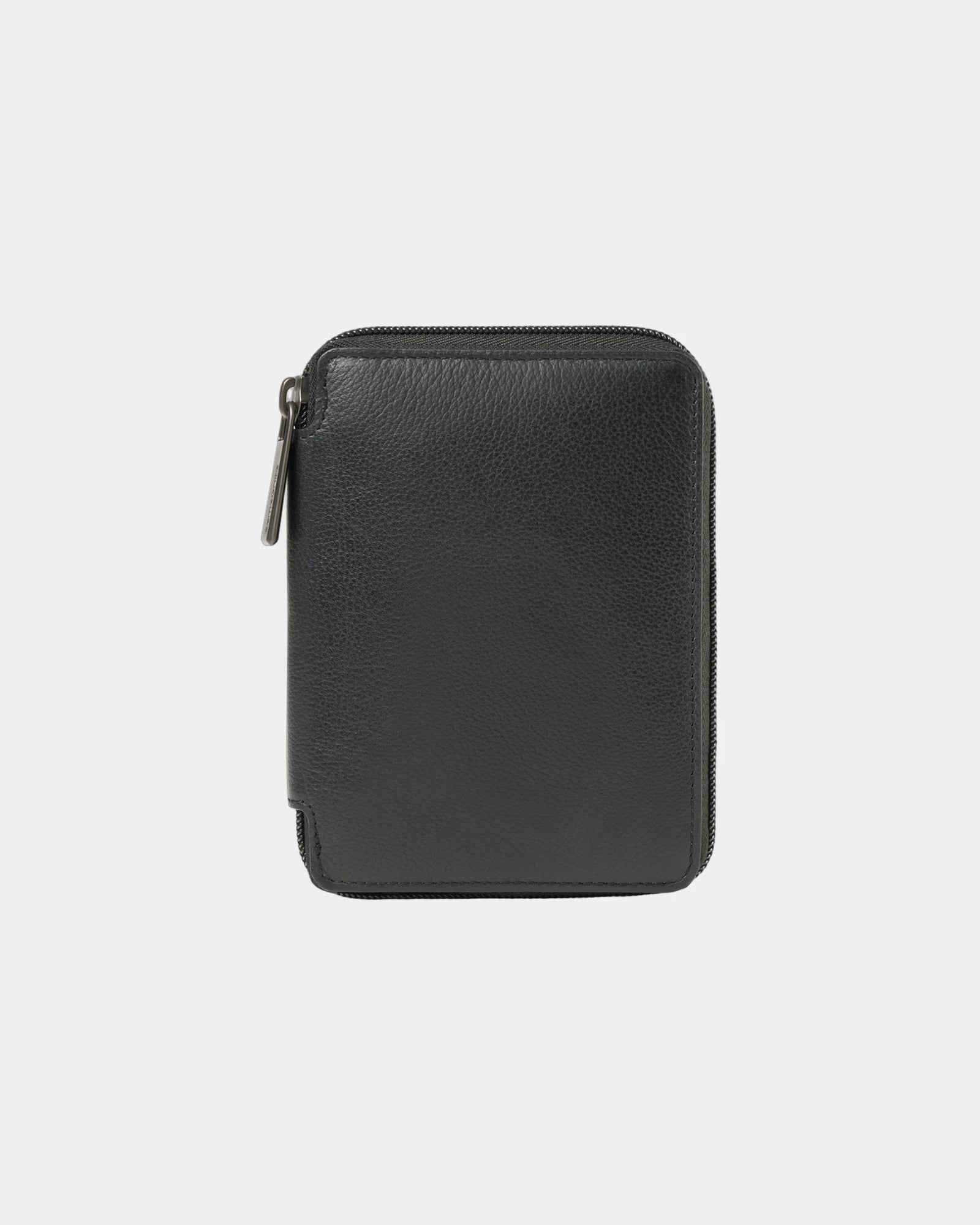 Custom leather passport wallet Samsonite RFID holder - Black