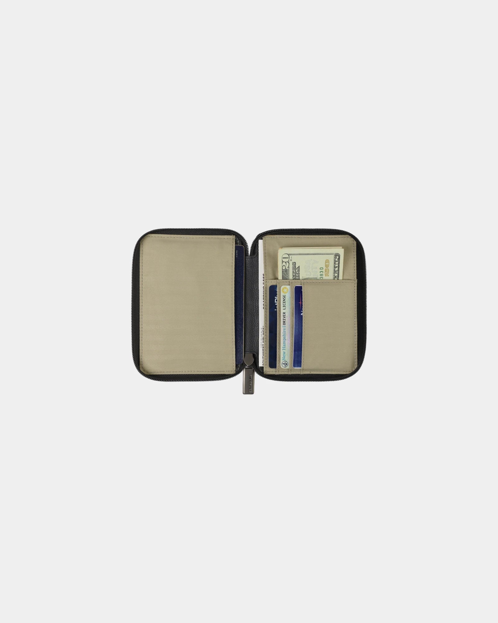 Custom leather passport wallet Samsonite RFID holder - 2