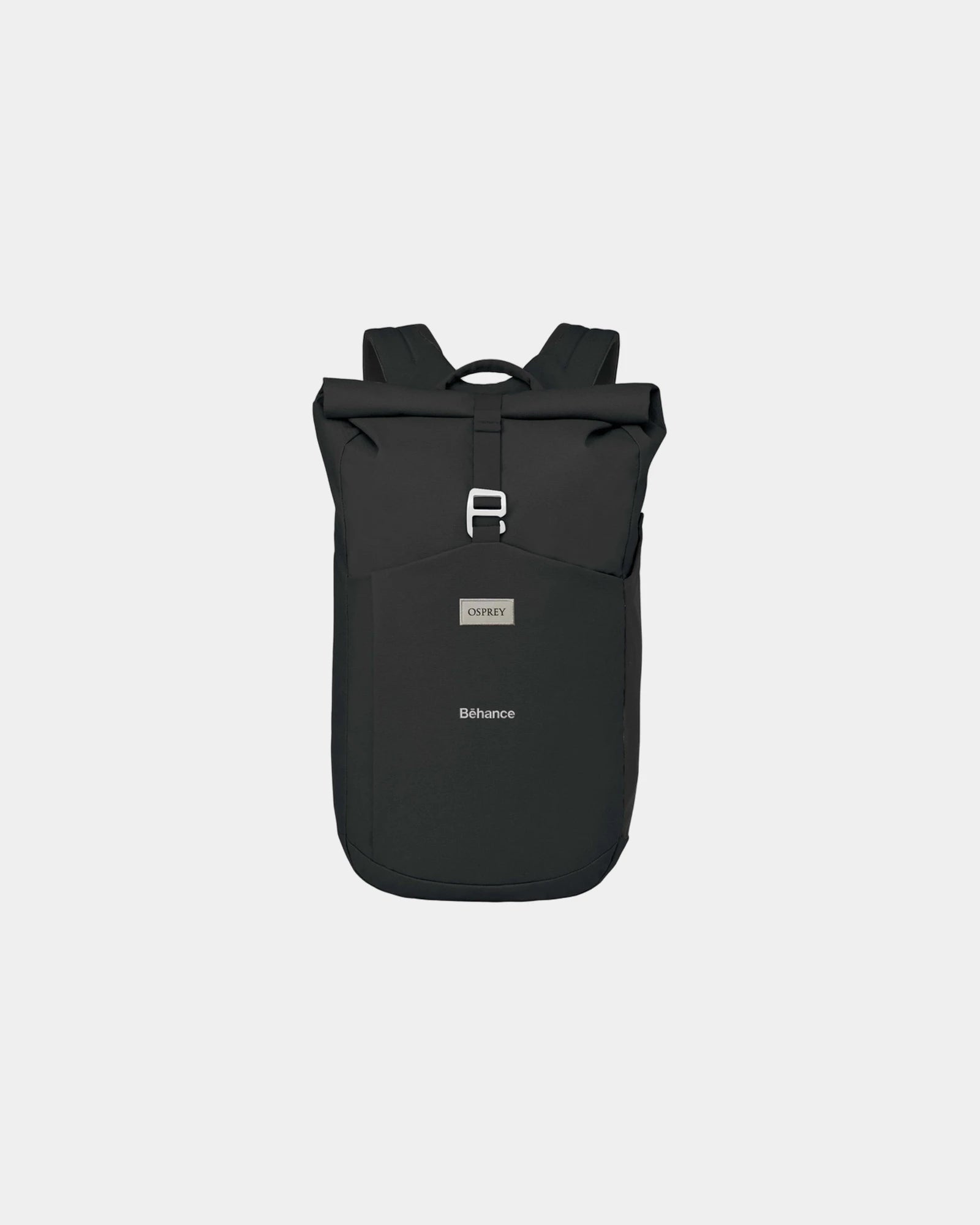 Branded recycled roll top backpack with laptop sleeve - 4