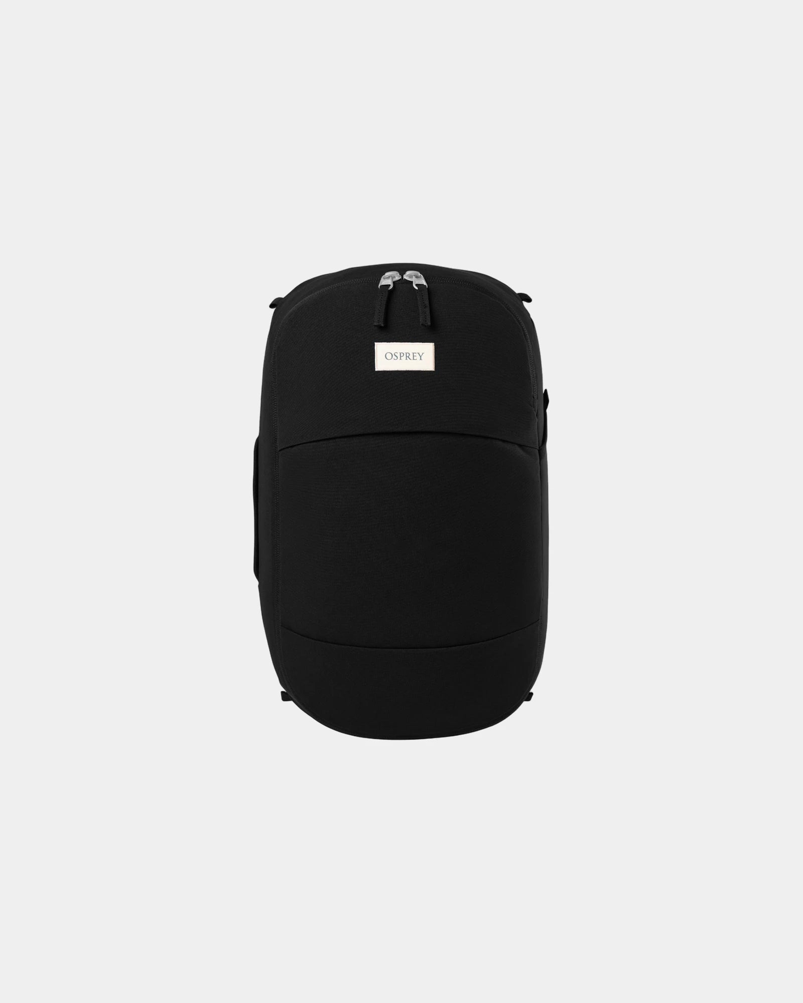Branded recycled duffel pack with laptop sleeve 16" - Black