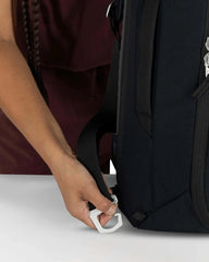 Branded recycled duffel pack with laptop sleeve 16" - 5