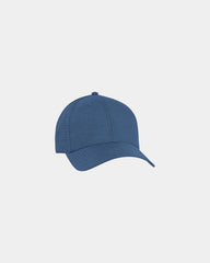 Custom perforated performance cap with mid fit design - Blue