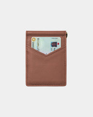 Custom genuine leather folding wallet with ball marker - 7