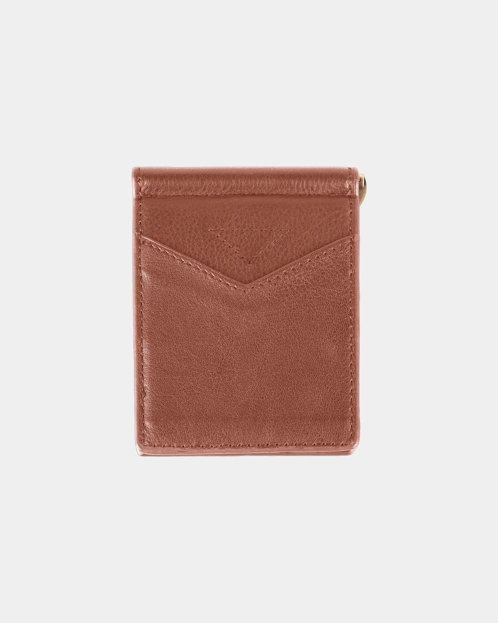 Custom genuine leather folding wallet with ball marker - 5