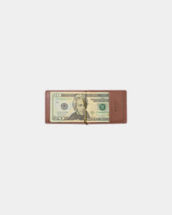 Custom genuine leather folding wallet with ball marker - 6
