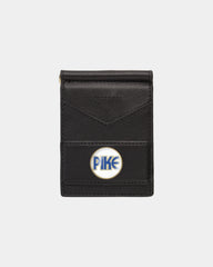 Custom genuine leather folding wallet with ball marker - 3