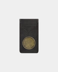 Custom genuine leather credit card holder with ball marker - 7