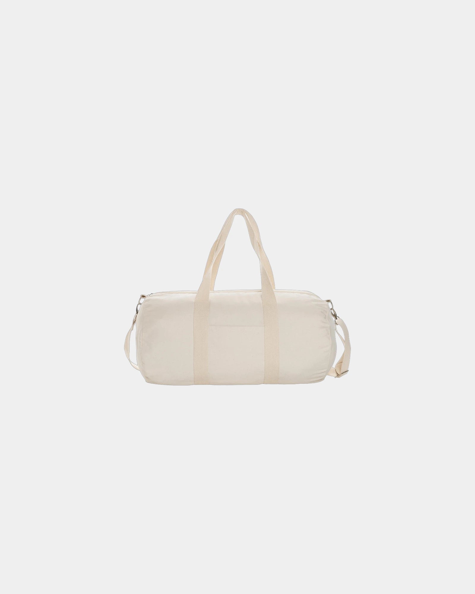 Custom recycled canvas duffel bag 285 gsm - Off White