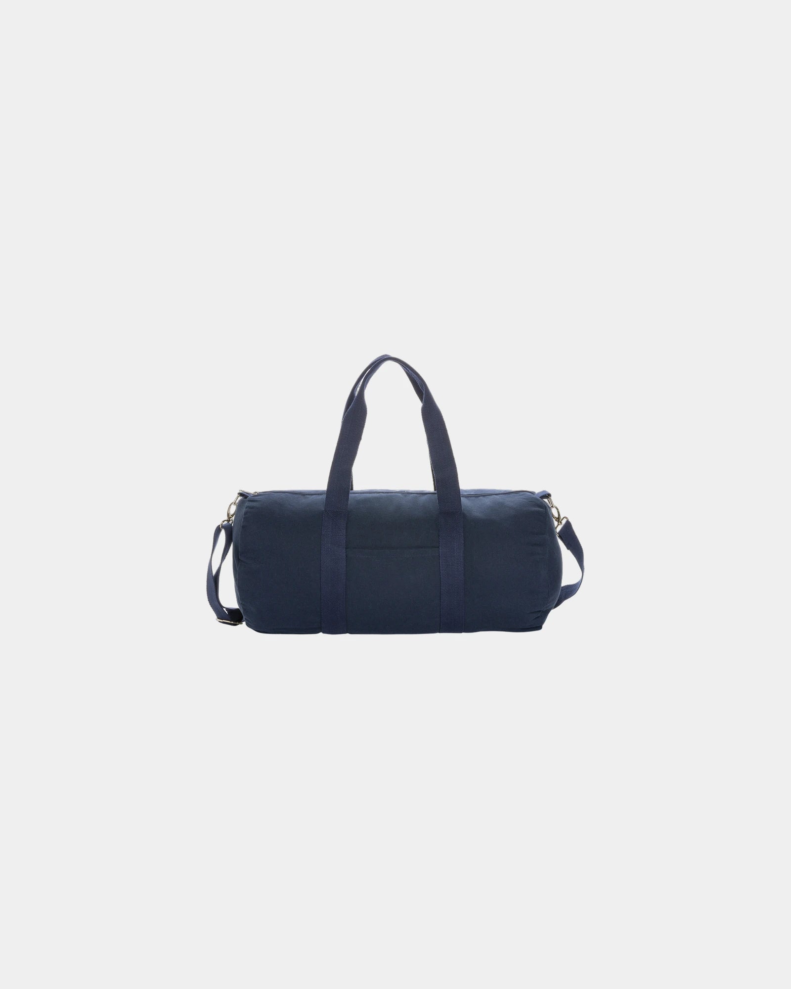 Custom recycled canvas duffel bag 285 gsm - Navy