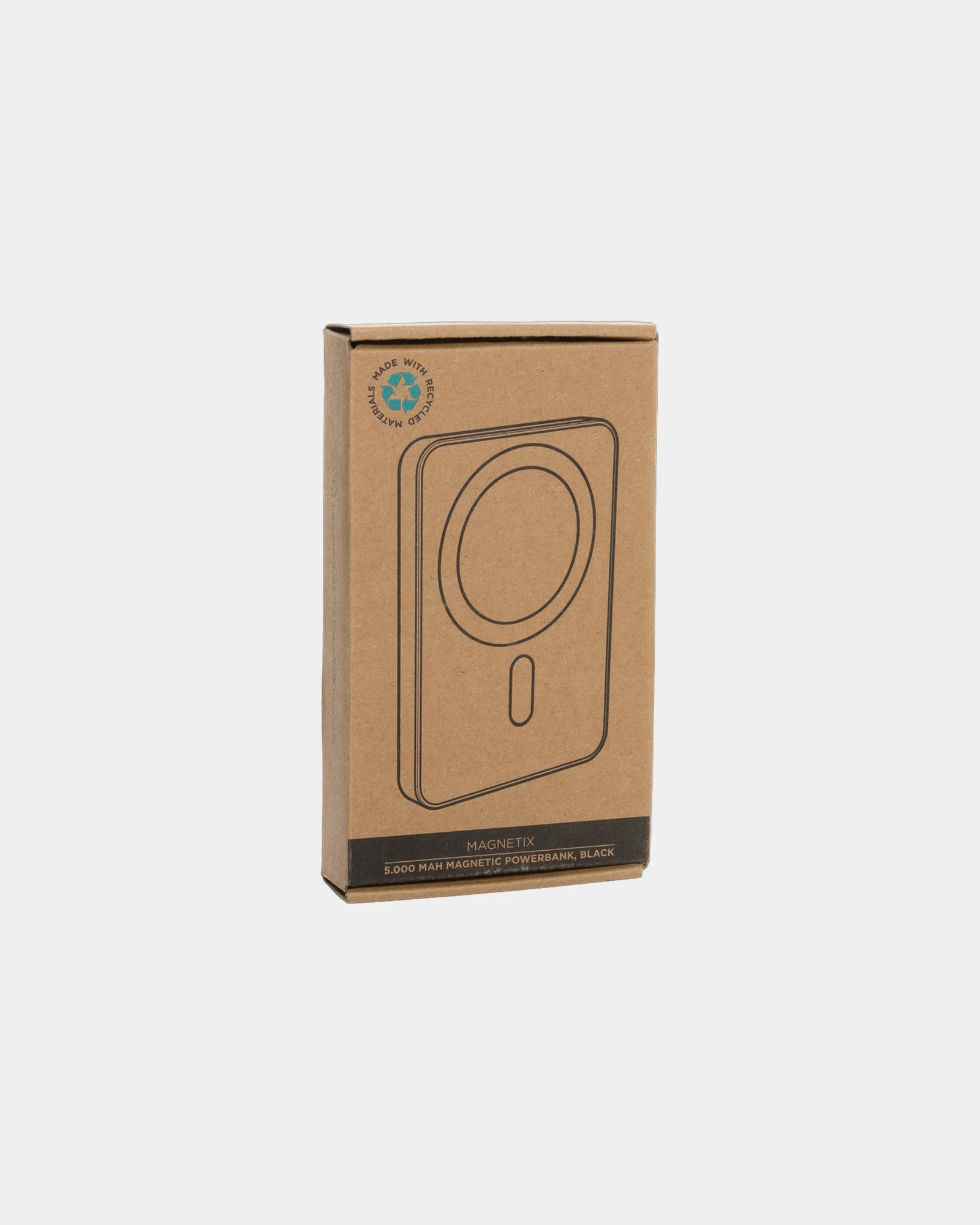 Custom recycled 5,000 mAh magnetic power bank - 7