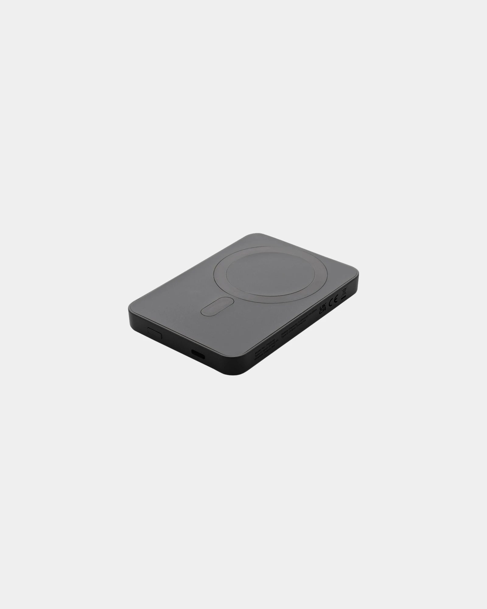 Custom recycled 5,000 mAh magnetic power bank - 5