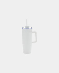 Custom recycled plastic tumbler with handle 30 oz - 18
