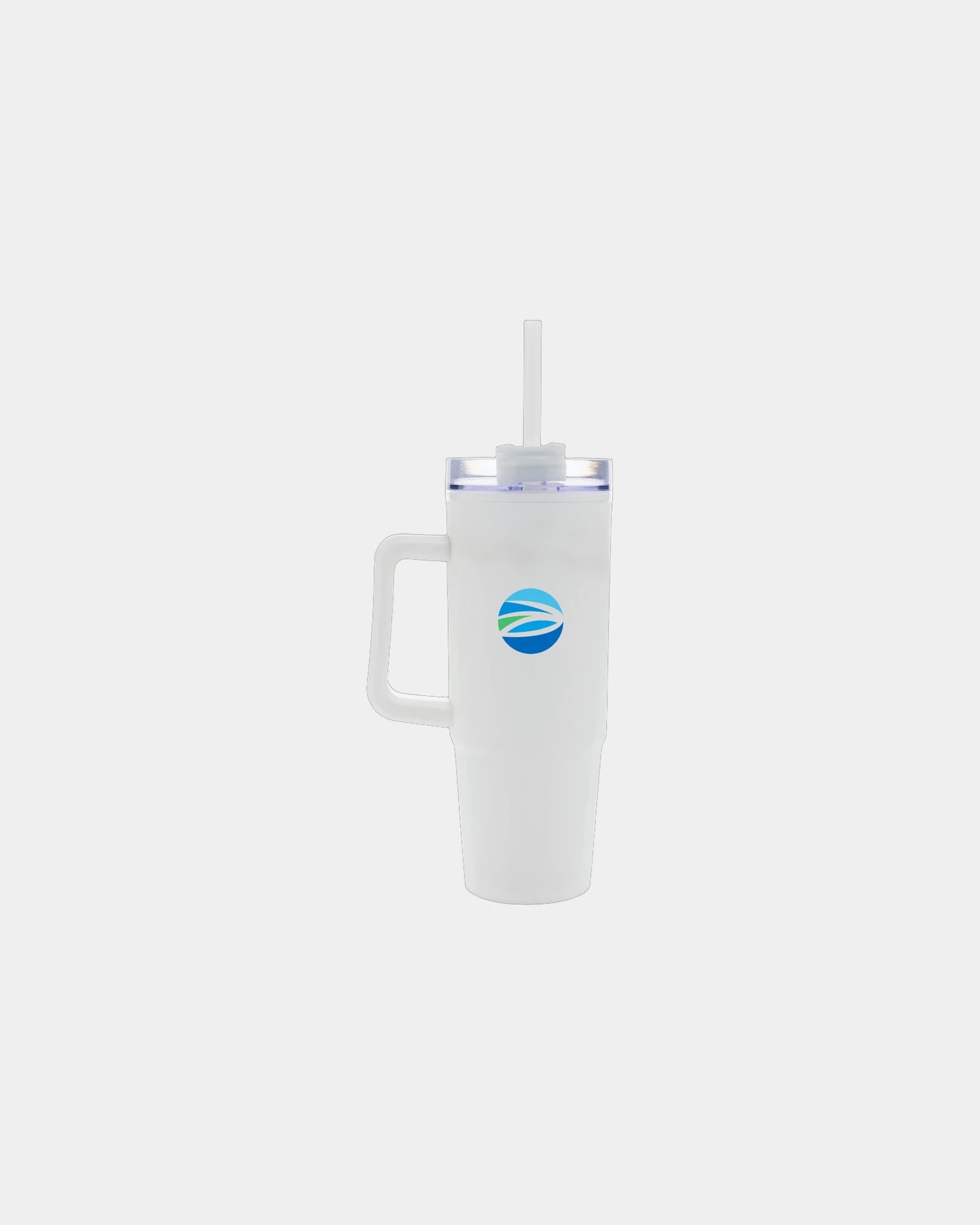 Custom recycled plastic tumbler with handle 30 oz - 21