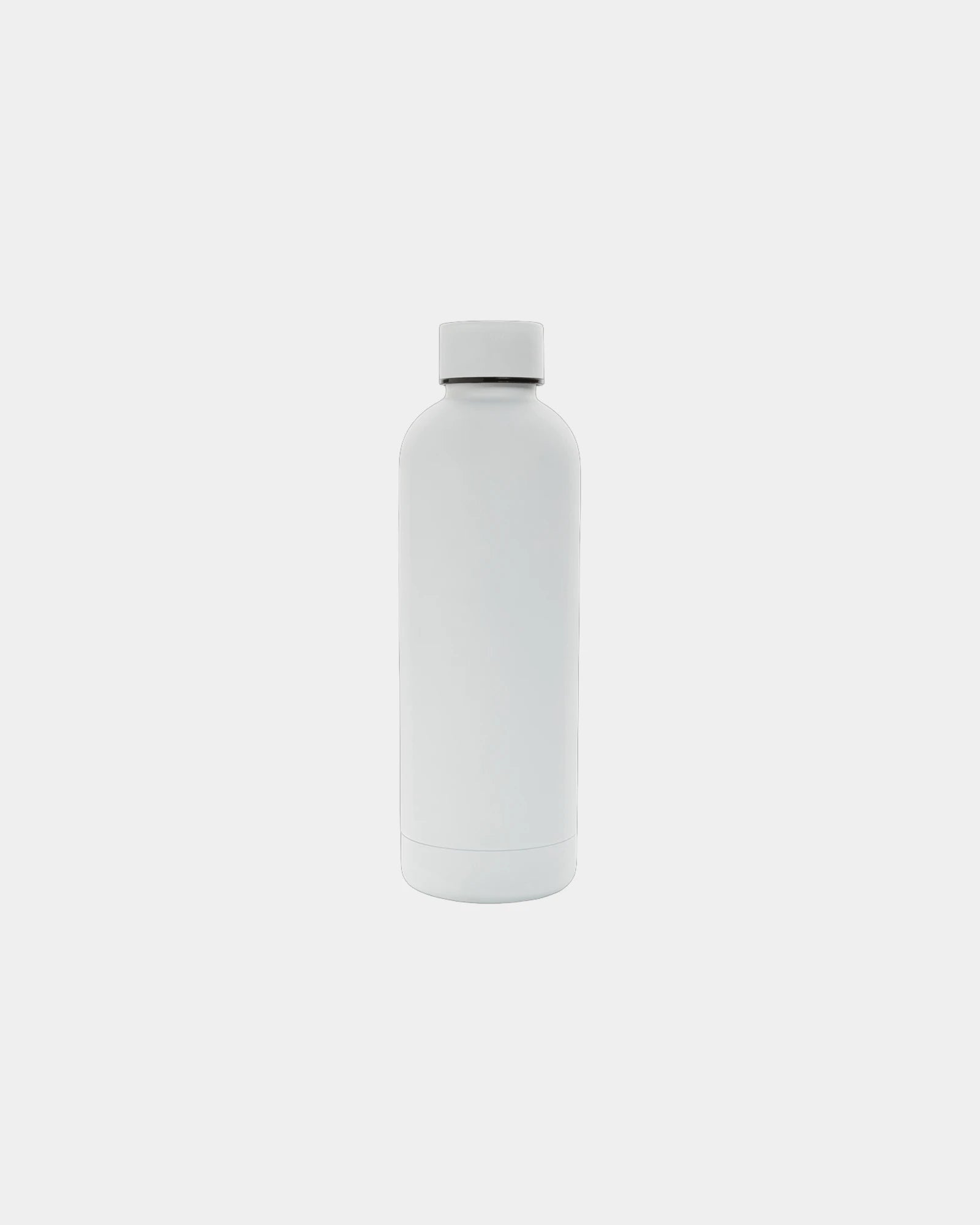 Custom recycled stainless steel insulated water bottle - White