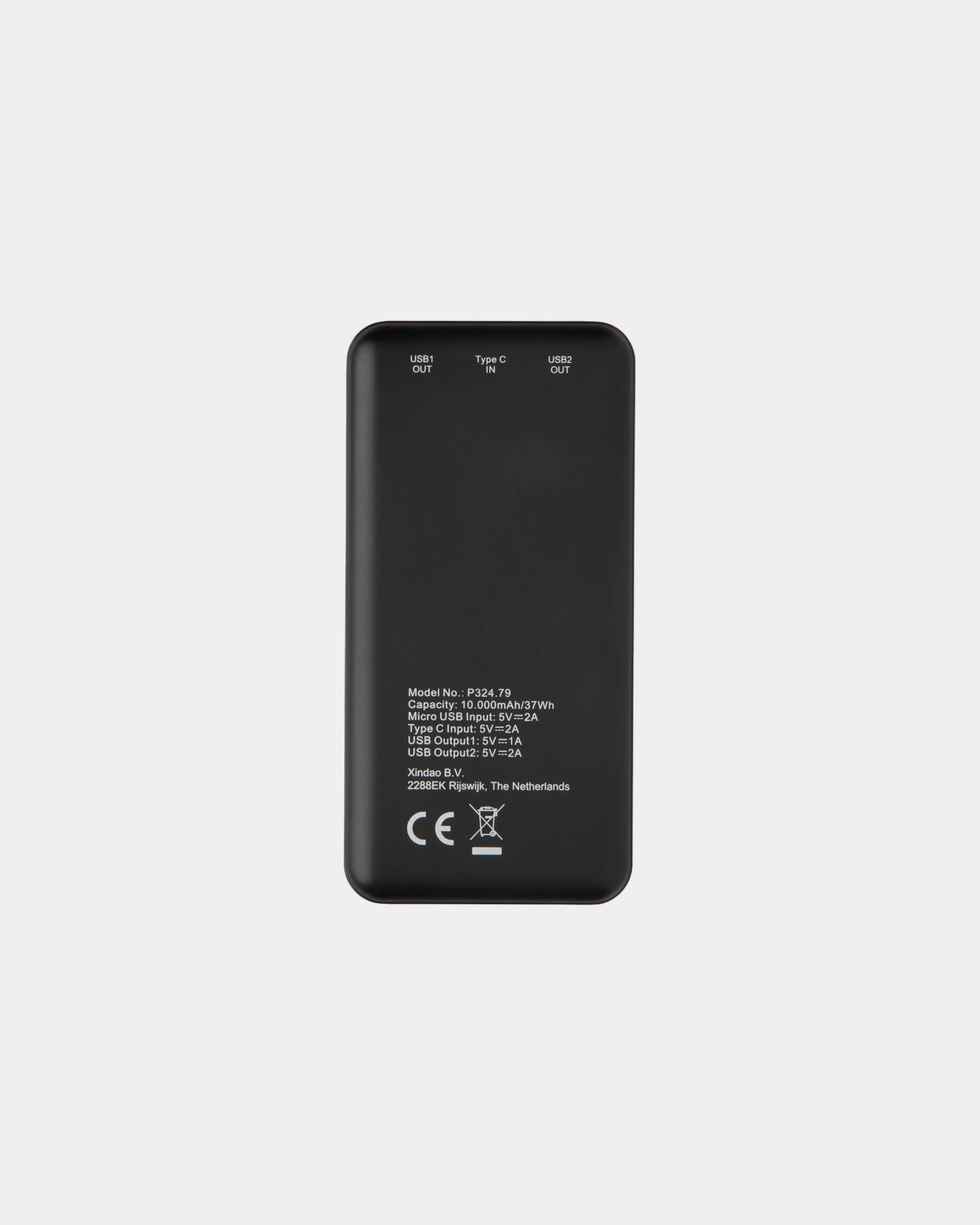 Custom 10,000 mAh ABS pocket power bank charger - 3