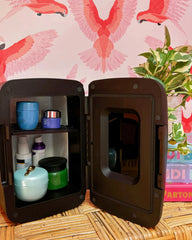 Custom 4-liter mini cooler and fridge with LED light - 12