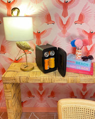 Custom 4-liter mini cooler and fridge with LED light - 11