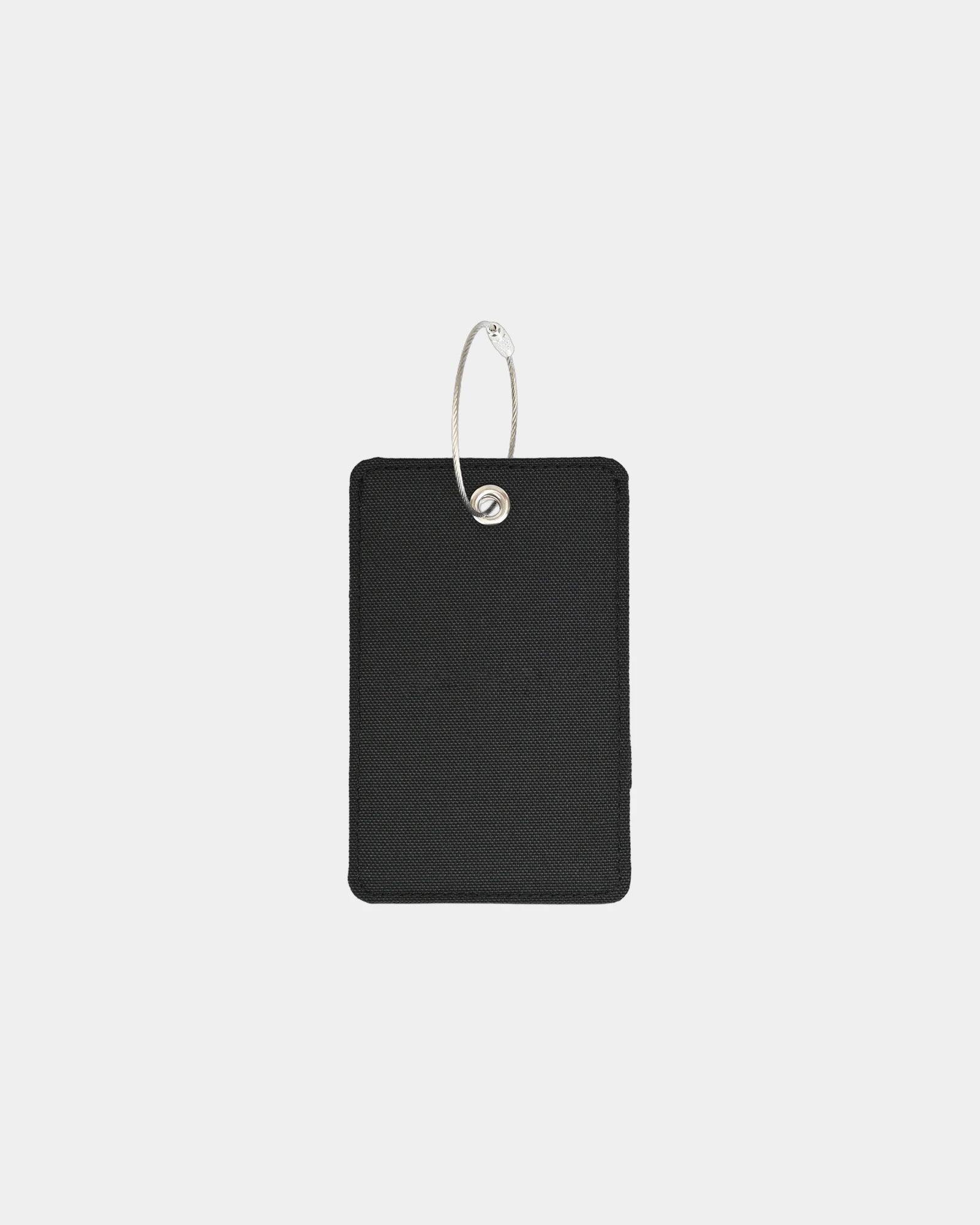 Custom recycled RPET American Tourister Zoom luggage tag - Black