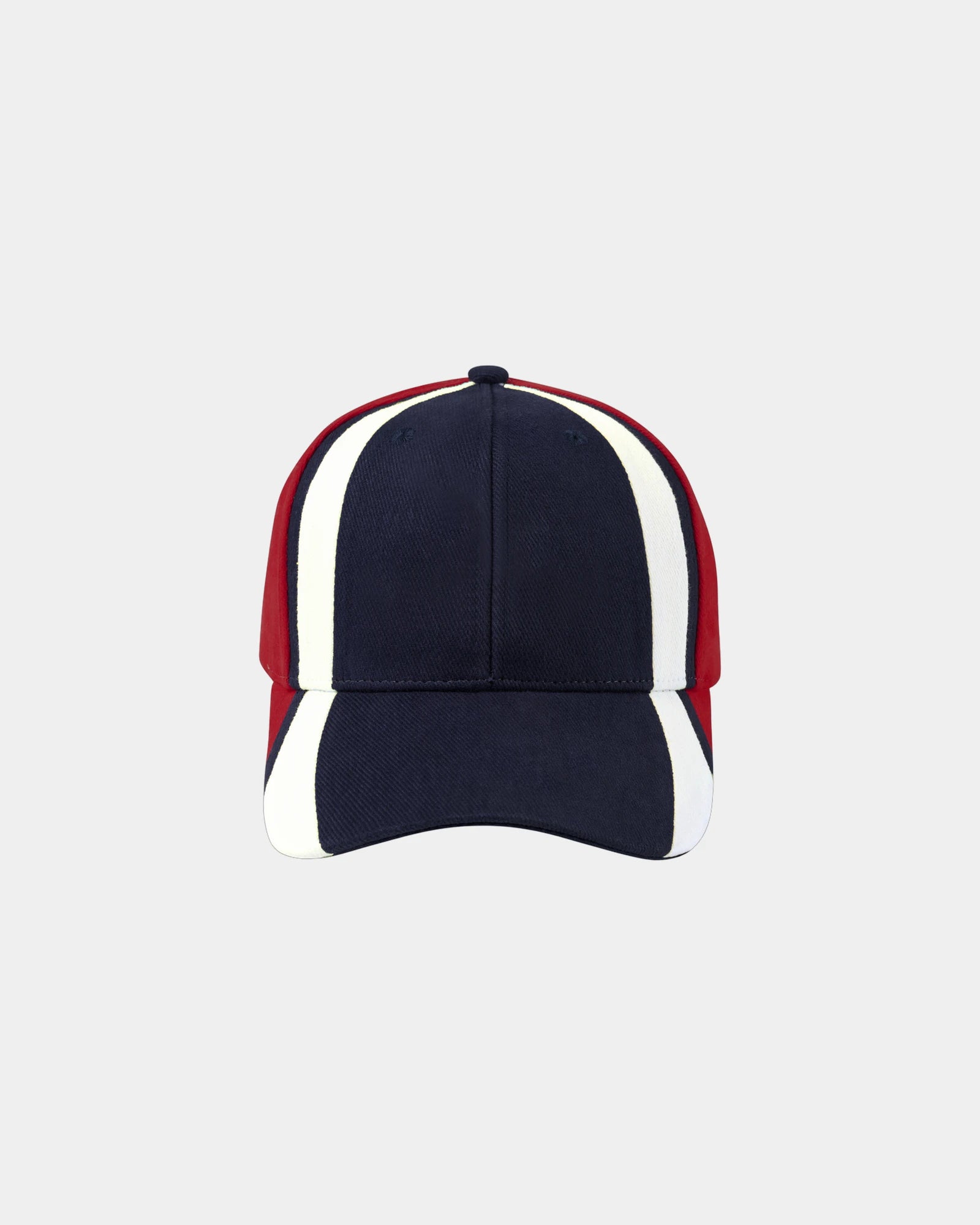 Custom cotton six-panel hat with curved brim design - 1