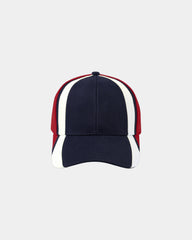 Custom cotton six-panel hat with curved brim design - 1