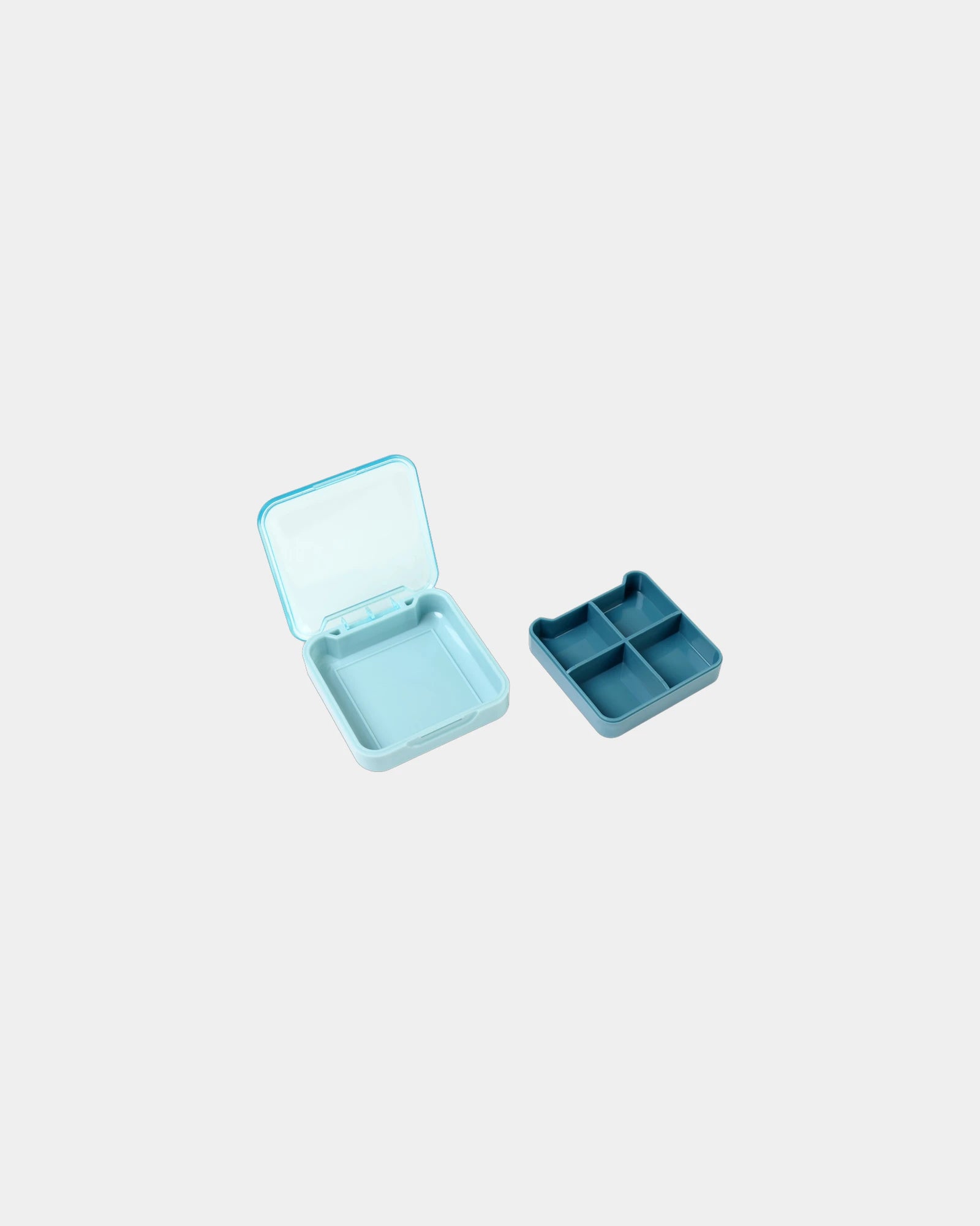 Custom recycled ABS supplement organizer with 4 trays - 1