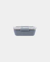 Custom stainless steel 36-oz bento box lunch container - Slate