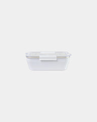 Custom stainless steel 36-oz bento box lunch container - White