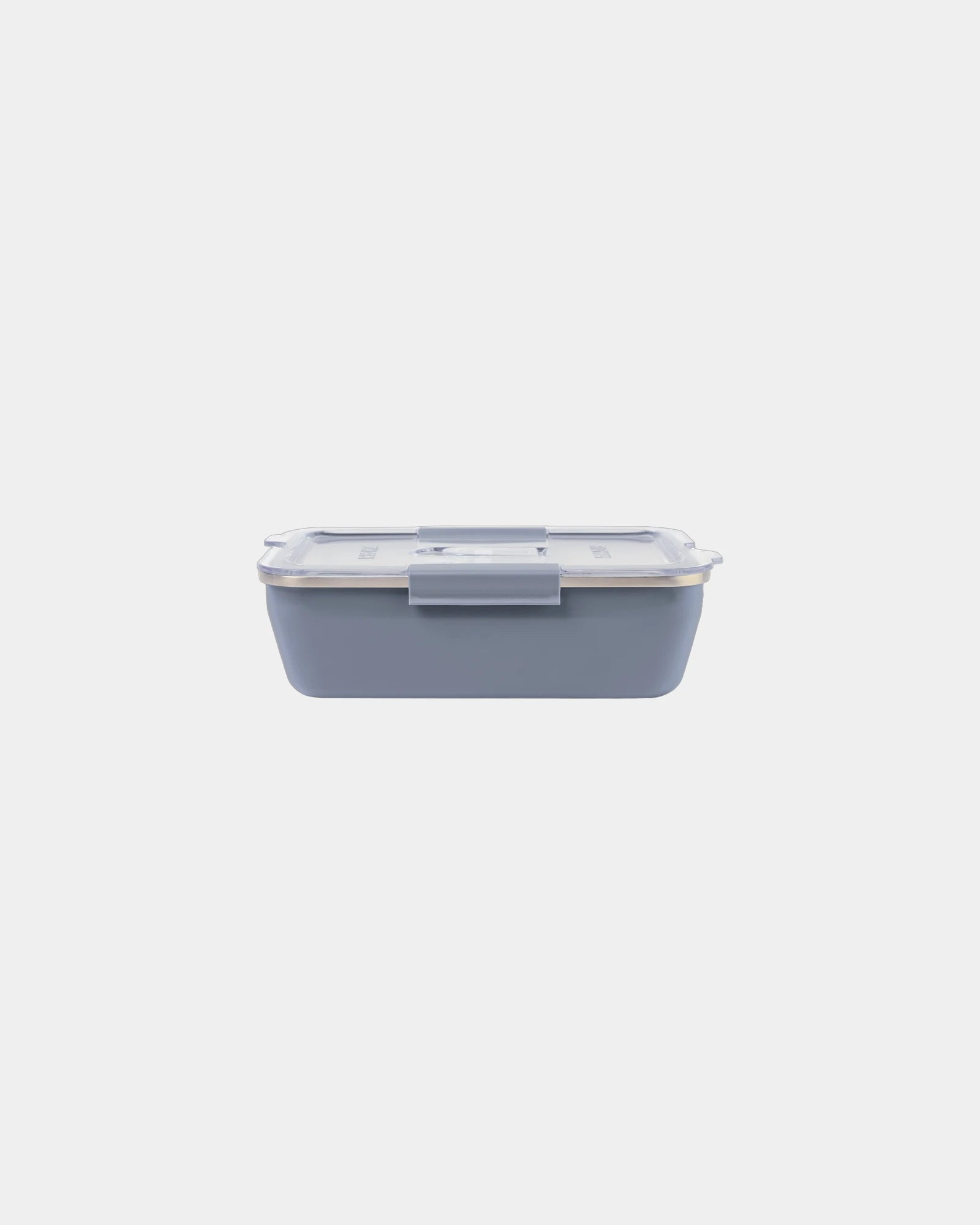 Custom stainless steel bento box 46 oz travel lunch set - Slate