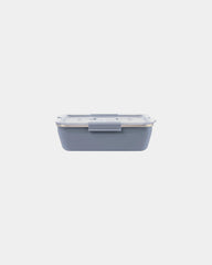Custom stainless steel bento box 46 oz travel lunch set - Slate