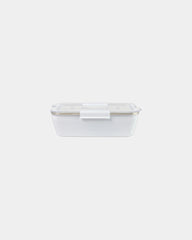Custom stainless steel bento box 46 oz travel lunch set - White