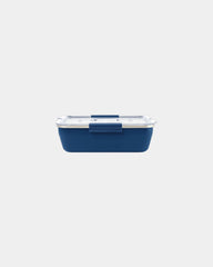 Custom stainless steel bento box 46 oz travel lunch set - Blue