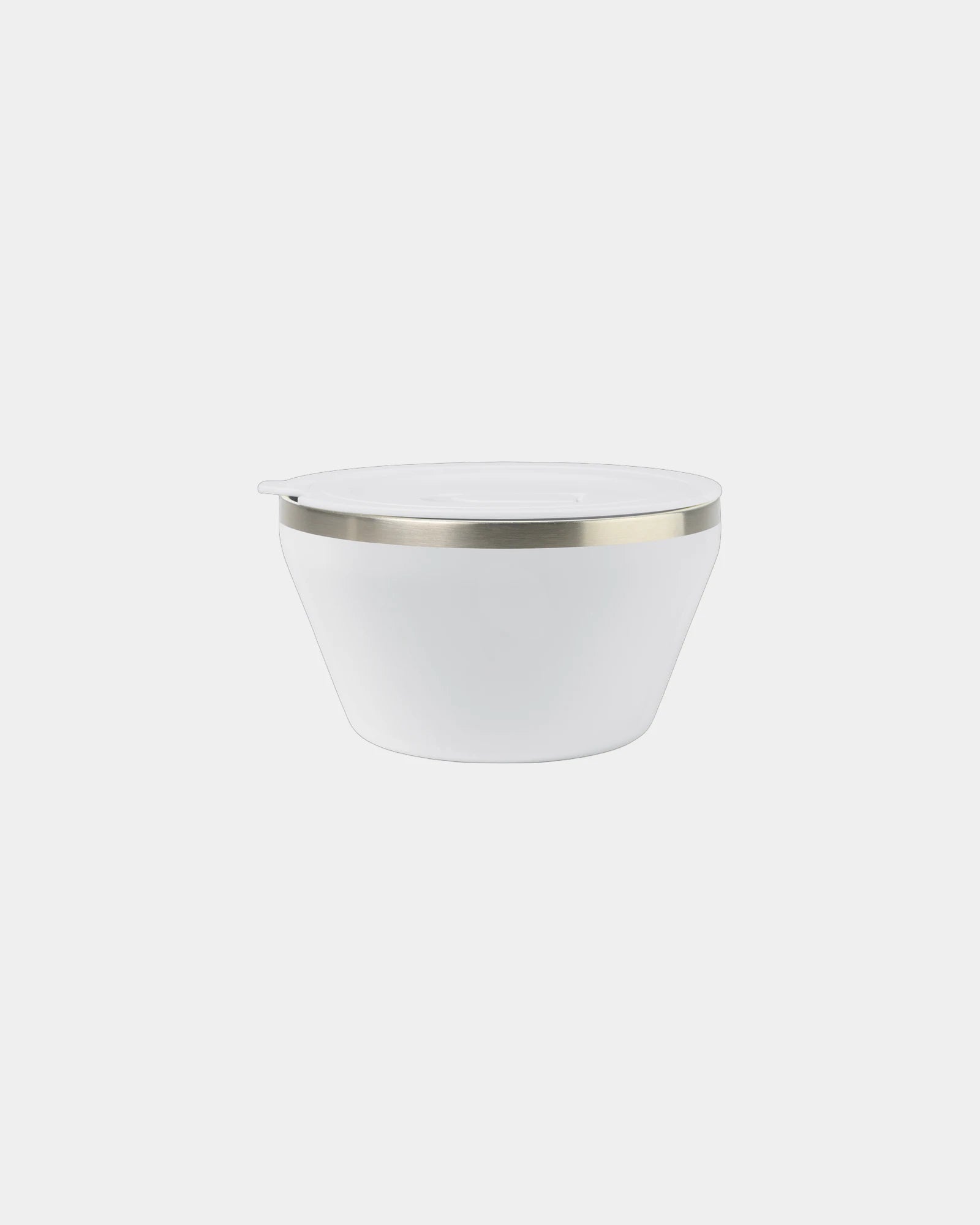Custom insulated 40 oz stainless steel fresh bowl - White