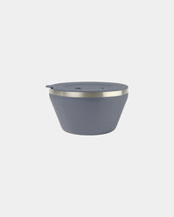 Custom insulated 40 oz stainless steel fresh bowl - Slate