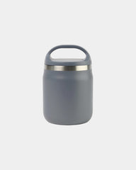 Custom insulated stainless steel 20 oz food jar - Slate