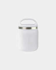 Custom insulated stainless steel 20 oz food jar - White