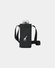 Custom recycled nylon bottle sling with phone pocket - 16