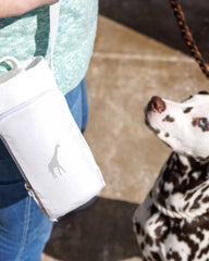 Custom recycled nylon bottle sling with phone pocket - 12