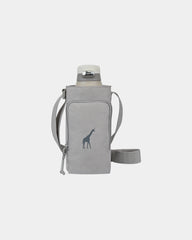 Custom recycled nylon bottle sling with phone pocket - 20