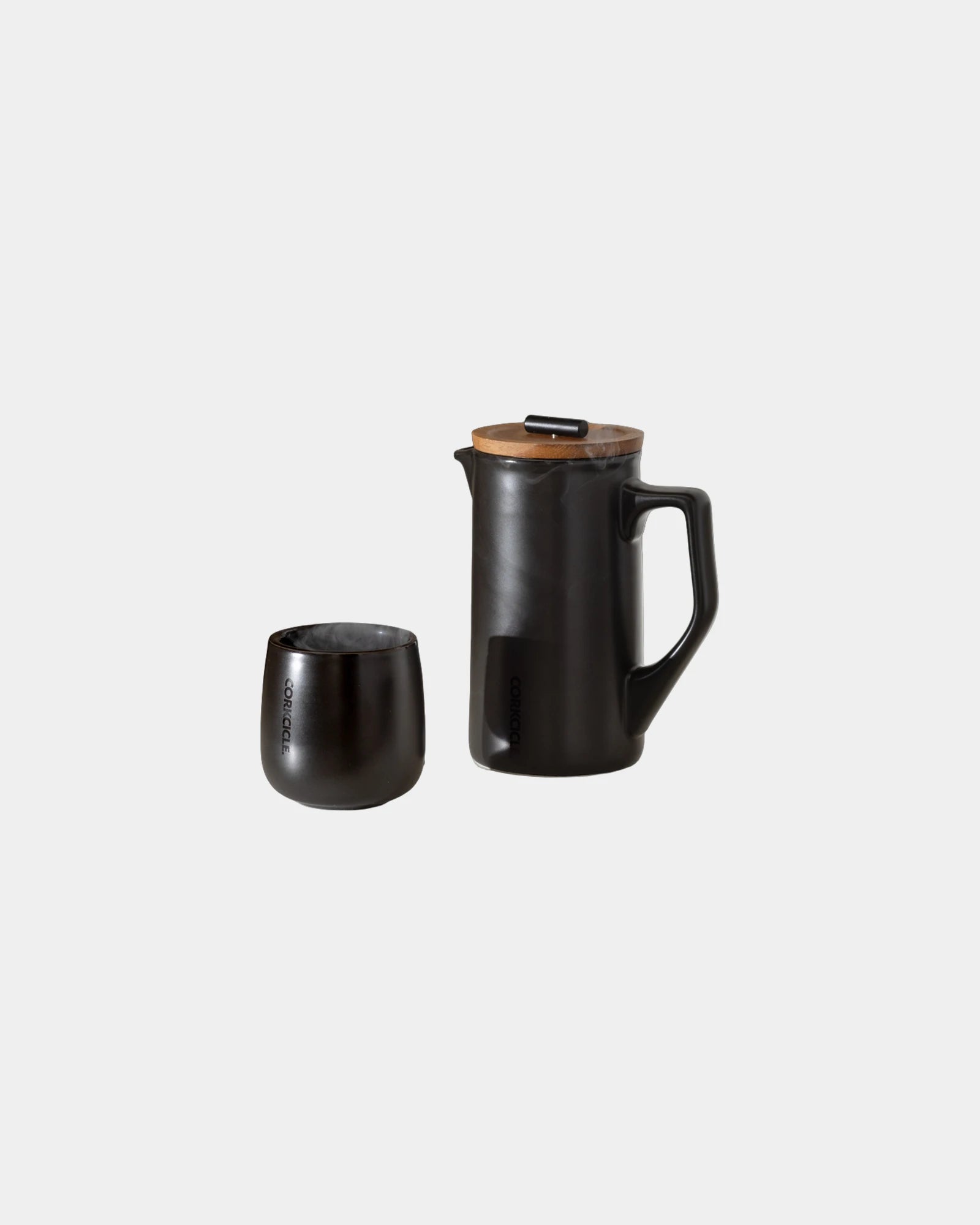 Custom ceramic Corkcicle Cafe French Press 24 oz - 2