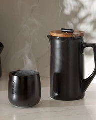 Custom ceramic Corkcicle Cafe French Press 24 oz - 4