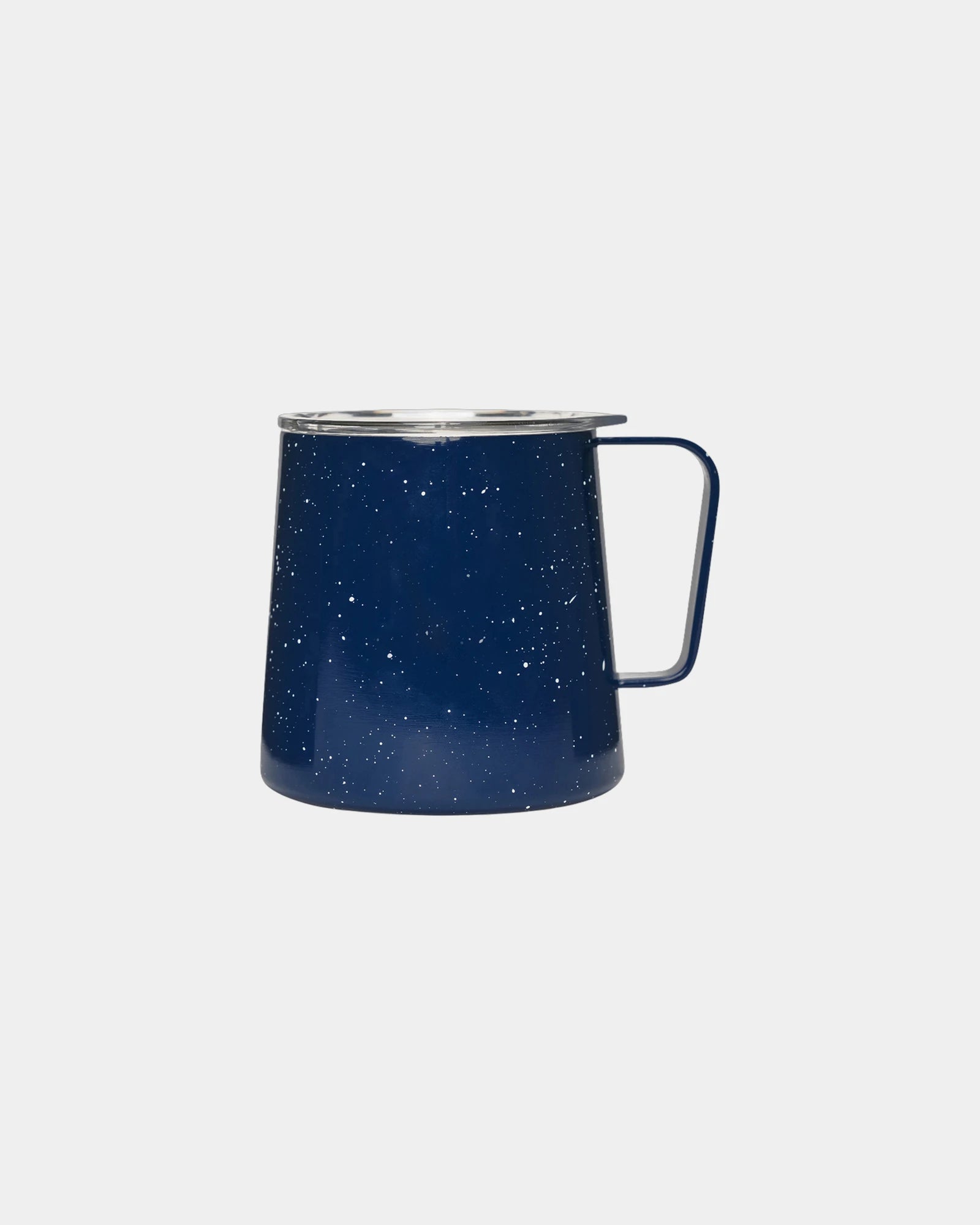 Custom stainless steel 12-oz insulated camp cup - Blue Speckle Gloss